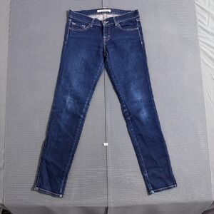 J Brand The Deal Skinny Leg Jeans Blue Ink Wash 9610 INK Size 26
